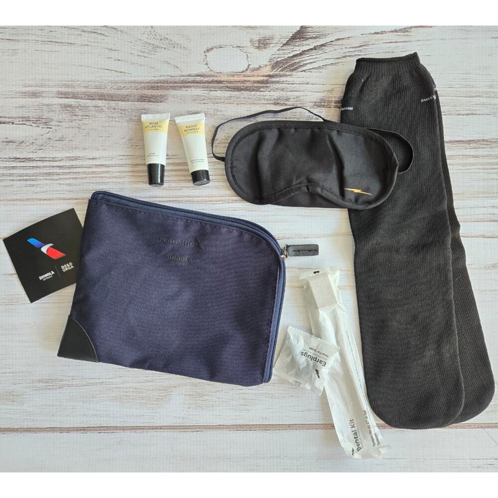 Flagship Shinola Detroit Amenity Kit Canvas bag New